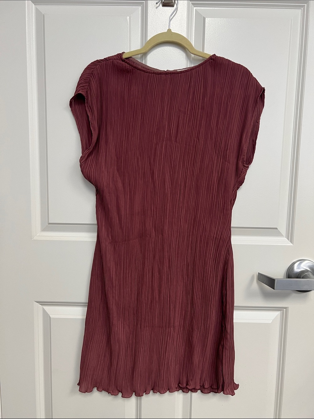 Madewell Plisse Mini Dress
